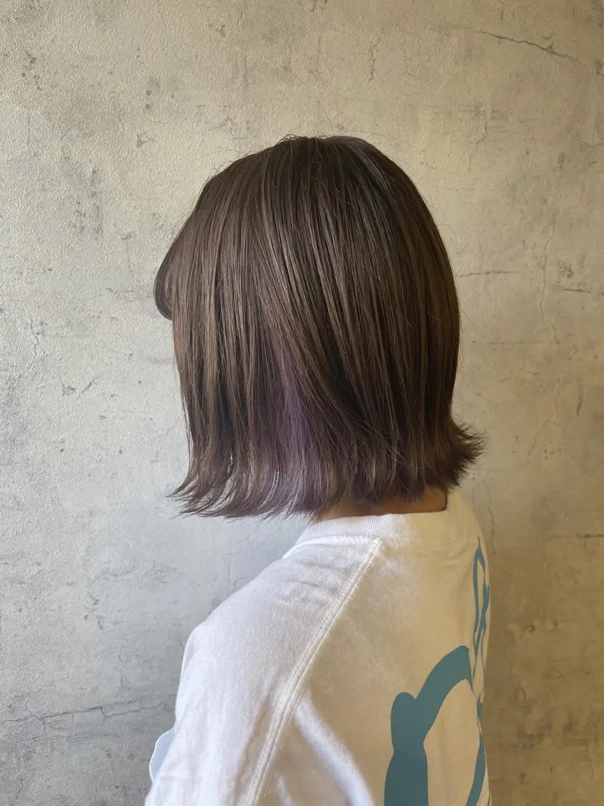 ショート カラー ヘアカラー 唐澤 千尋のヘアスタイル