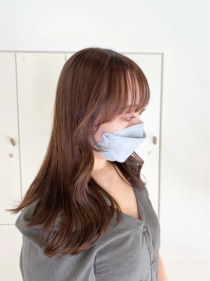ロング 韓国風ヘア カット 6月NEWopen/ MINAMI🩶のヘアスタイル