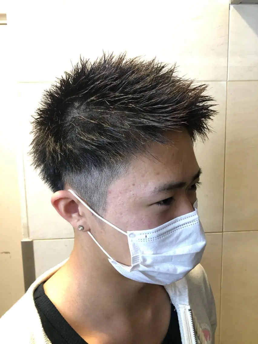 ショート メンズ 代表 武田晃英のヘアスタイル