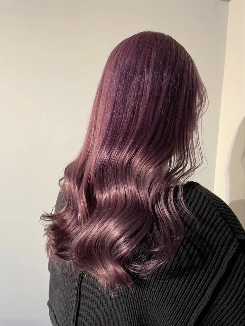 ミディアム カラー ヘアアレンジ ミディアムパーマ バレイヤージュ ブリーチ ケアブリーチ ダブルカラー カット ヘアカラー トリートメント Luana / 公式 / 大通のヘアスタイル