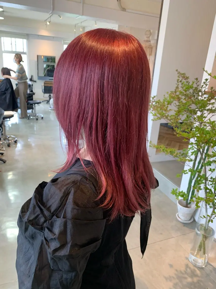 ロング カラー 船津武俊 フナツタケトシのヘアスタイル