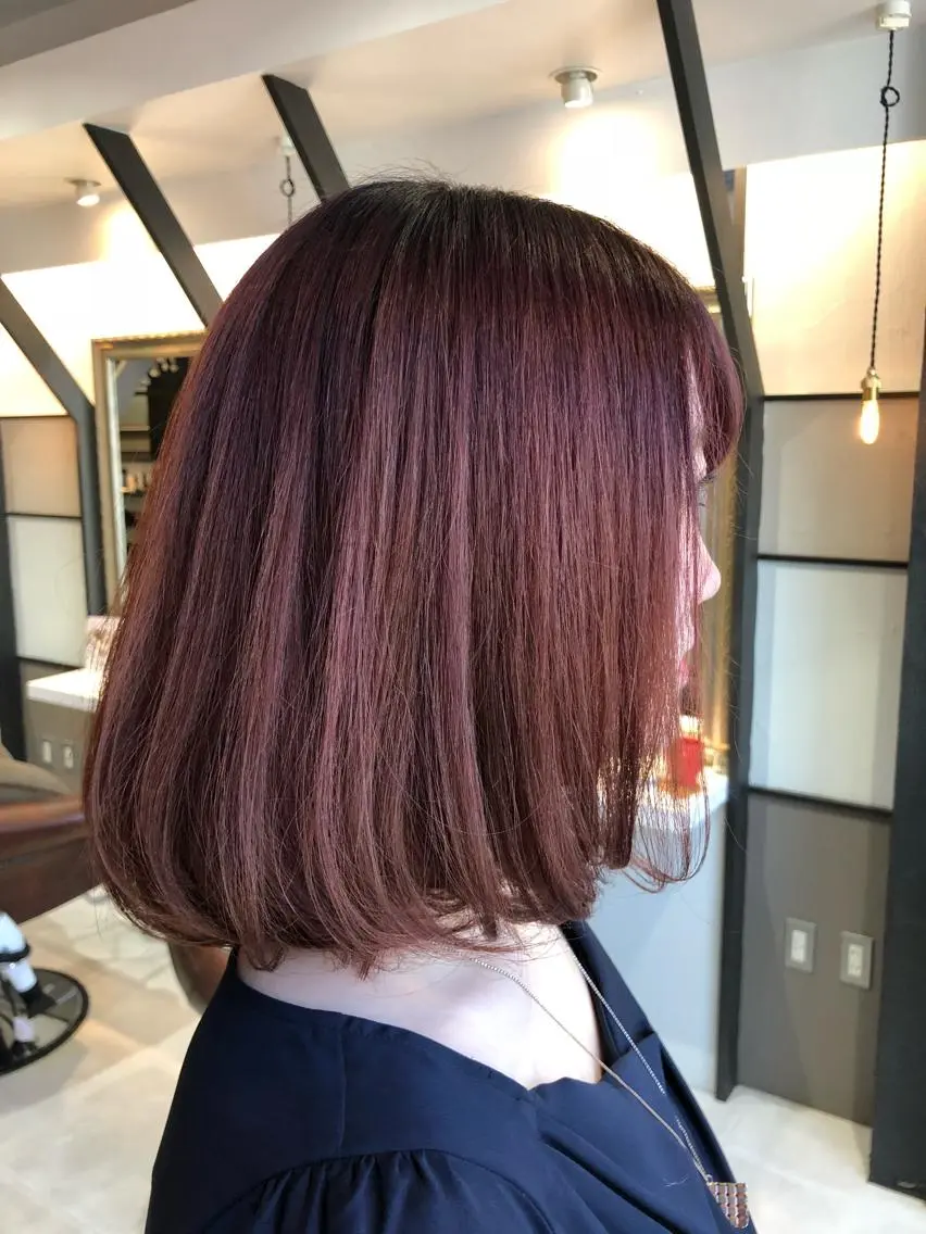 ショート カラー グラデーションカラー ラベンダーカラー ピンクカラー ピンクラベンダー バイオレットカラー ヘアカラー トリートメント 後藤 ユウキ/髪質改善🫧のヘアスタイル