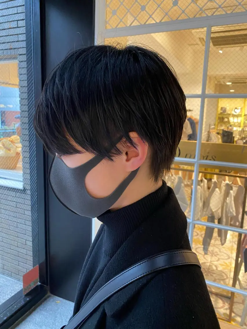 ショート カラー カット ヘアカラー ボブ　ショート 特化 迫田紘史のヘアスタイル