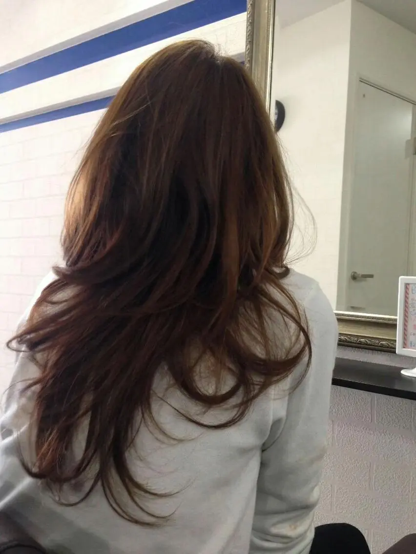 ロング カラー ロング 畑中秀平💛艶髪💜 Babylon 代表のヘアスタイル