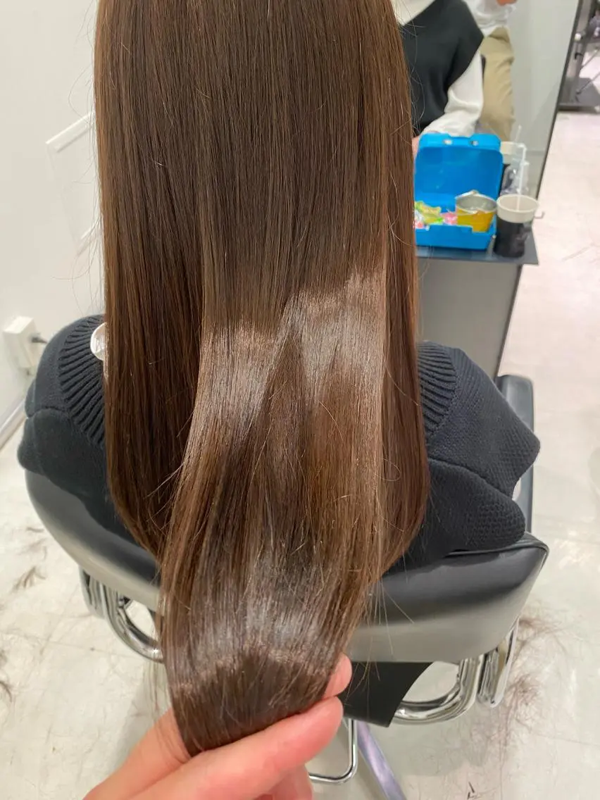 ロング カラー ヘアカラー トリートメント 似合わせ専門美容師 なかじまのヘアスタイル