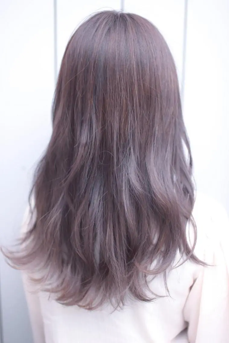 ロング カラー カット ヘアカラー トリートメント 大西 カズマのヘアスタイル