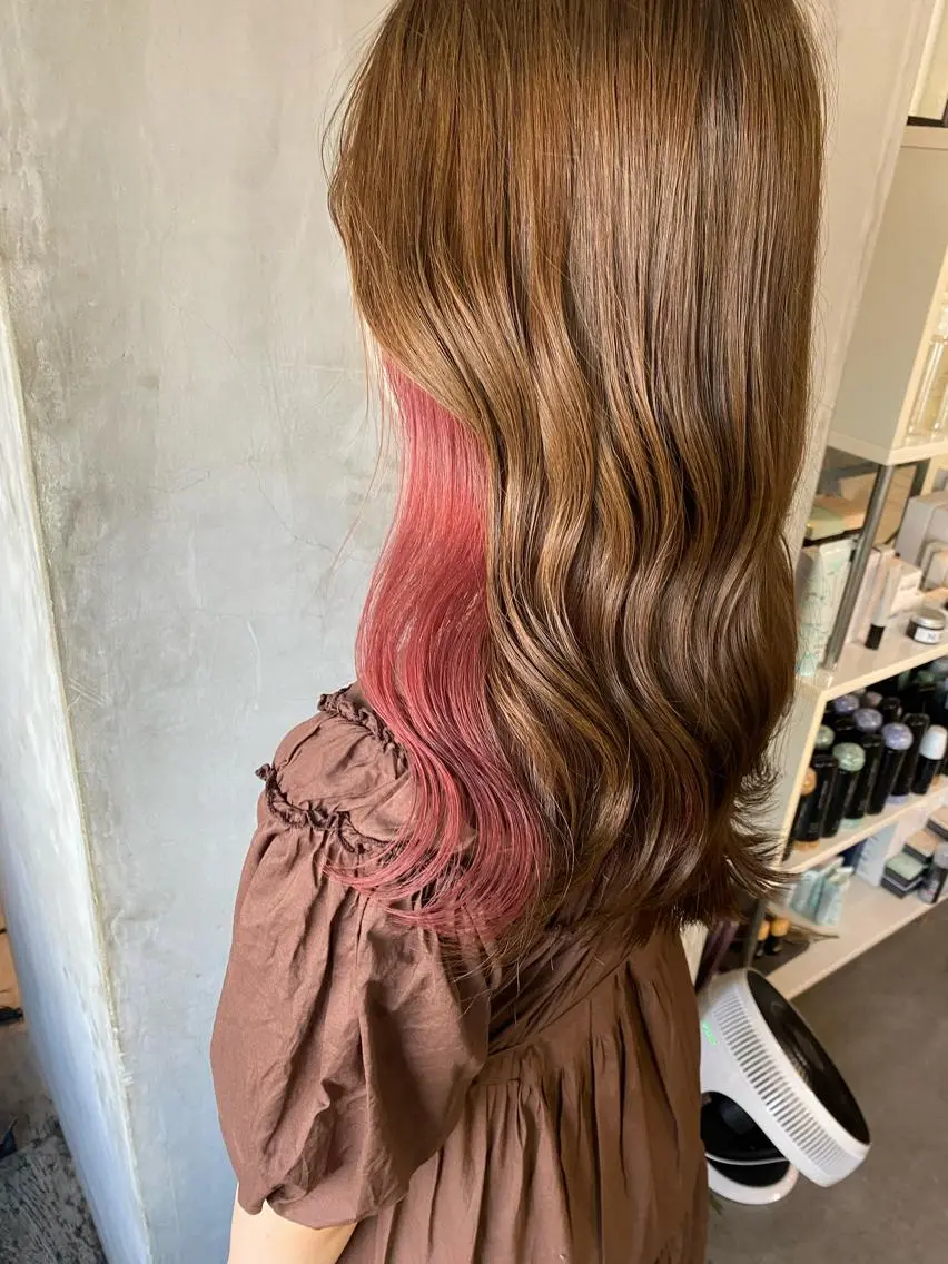 セミロング 【縮毛矯正髪質改善】 中山健太のヘアスタイル