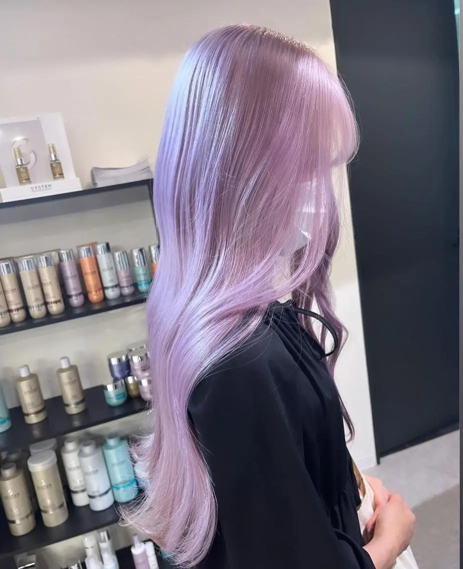 カラー ロング 🎆浴衣着付け👘 ✨ヘアセット🐹のヘアスタイル