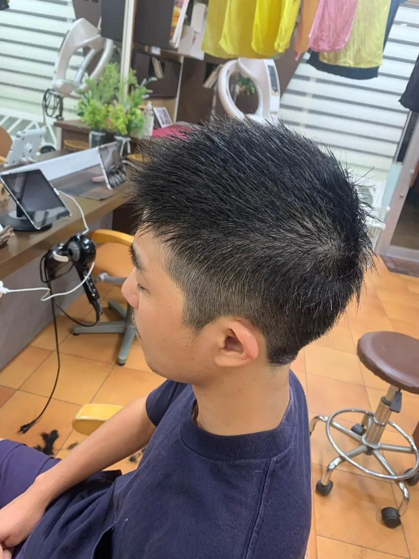 メンズ フェードカット 横尾 美羽のヘアスタイル