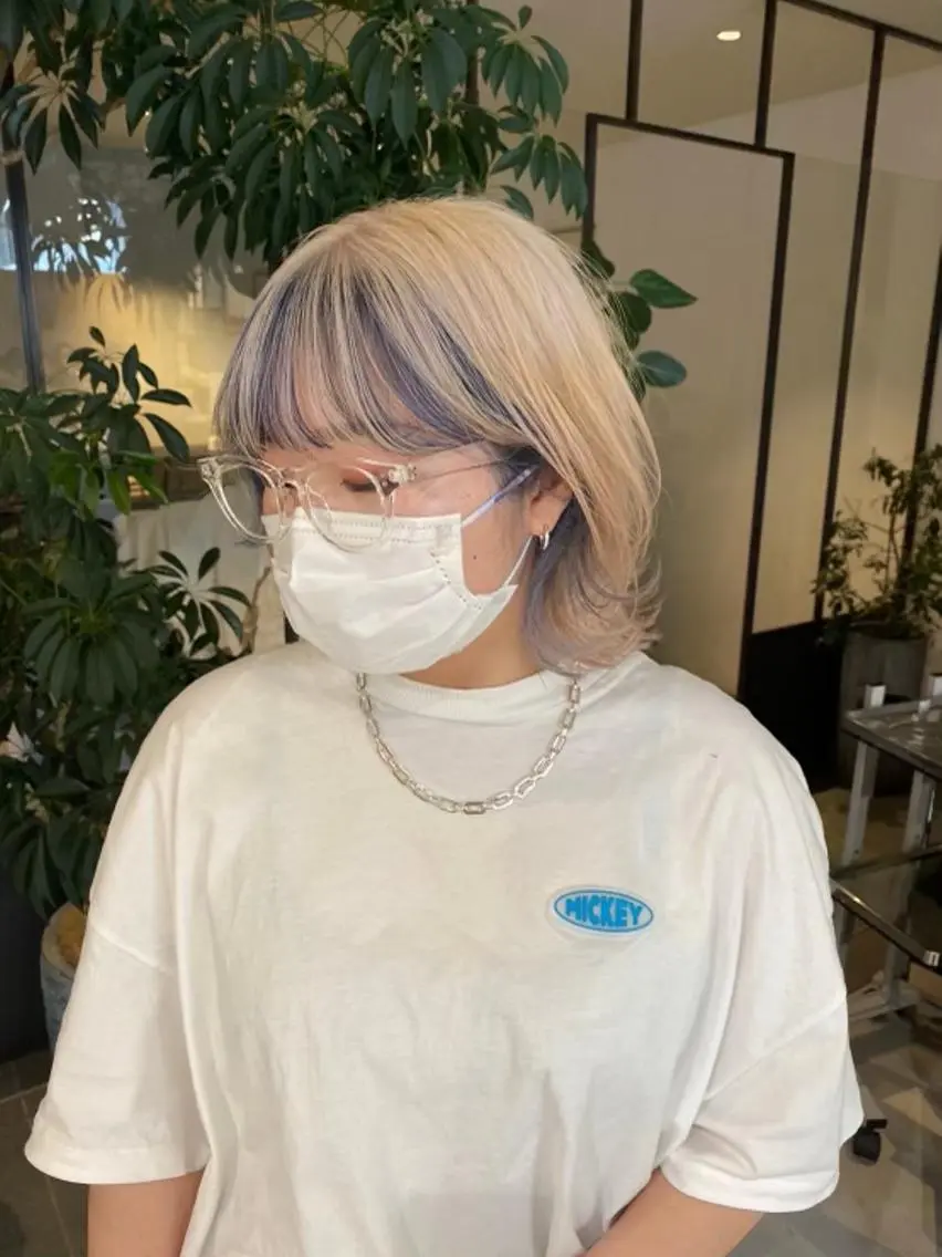 ショート カラー パーマ ヘアアレンジ メンズ キッズ ネイル マツエク・マツパ アイブロウ ショートボブ メンズバレイヤージュ メンズブリーチ メンズハイライト メンズハイトーン Eirデザイナーズ サロン茶屋町tomoのヘアスタイル