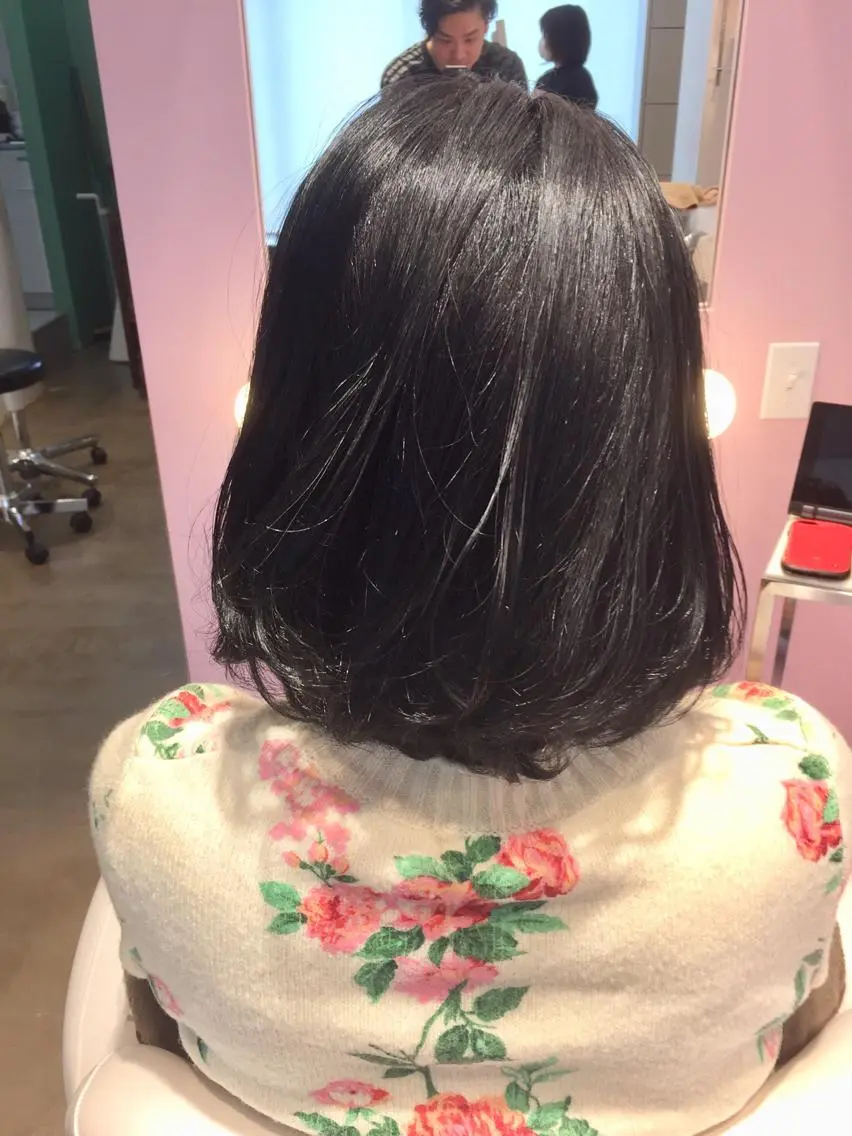 ショート ボブ カット ヘアカラー トリートメント 所渉/韓国レイヤー /ウルフカットのヘアスタイル