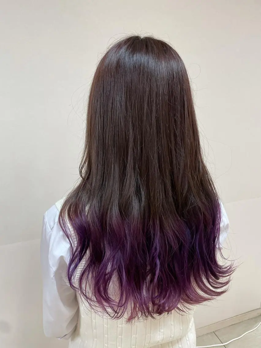 ロング カラー ヘアアレンジ ヘアカラー トリートメント 【Sweep】おじま のぞみのヘアスタイル