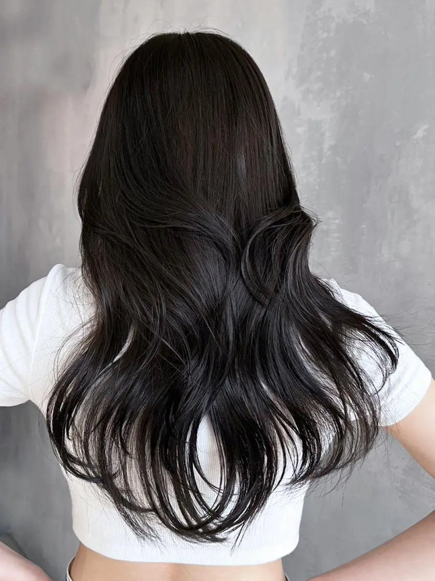 セミロング カラー レイヤーカット カット ヘアカラー トリートメント ITbyALBUM 松戸のヘアスタイル