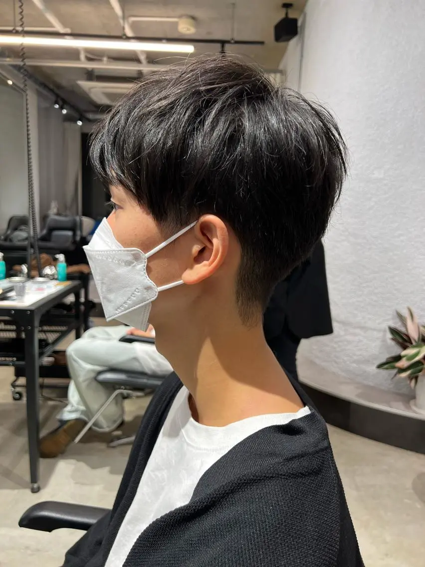 ショート メンズ オタク特化美容師💟 チバコナツのヘアスタイル