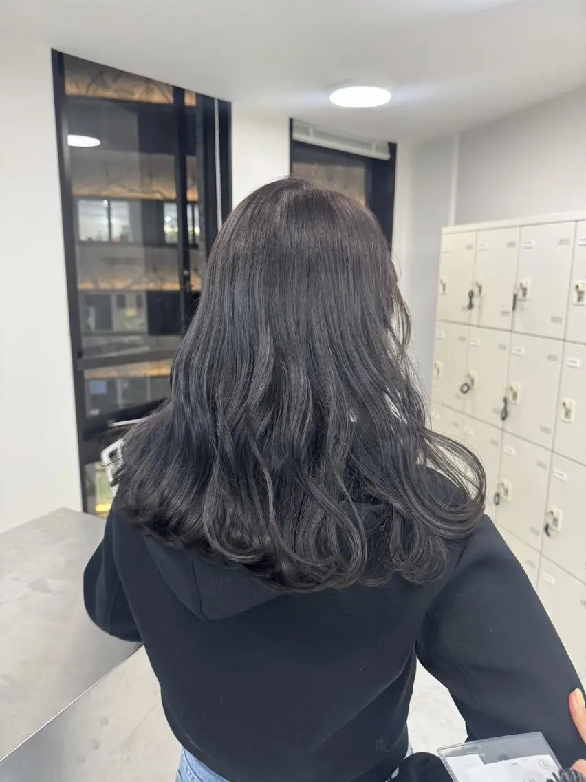 カラー noa🎀美髪縮毛/ 透明感カラーのヘアスタイル