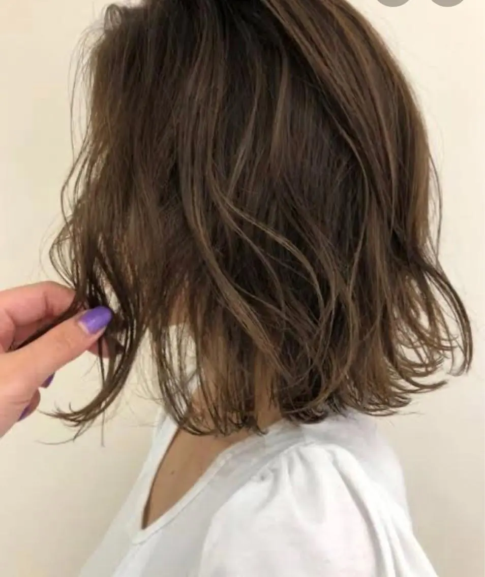 ミディアム rino寺田町🌼 Mizukiのヘアスタイル