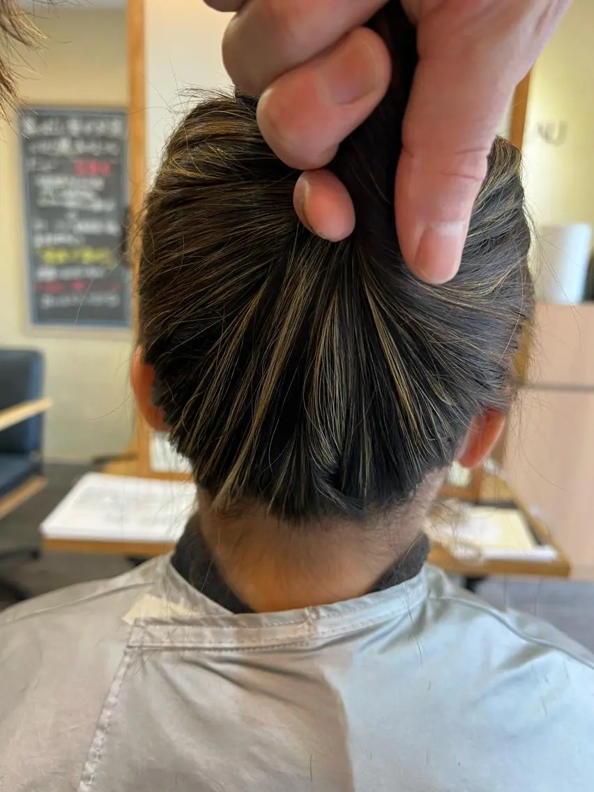 セミロング カラー 美容室 LA BEAU大塚店のヘアスタイル