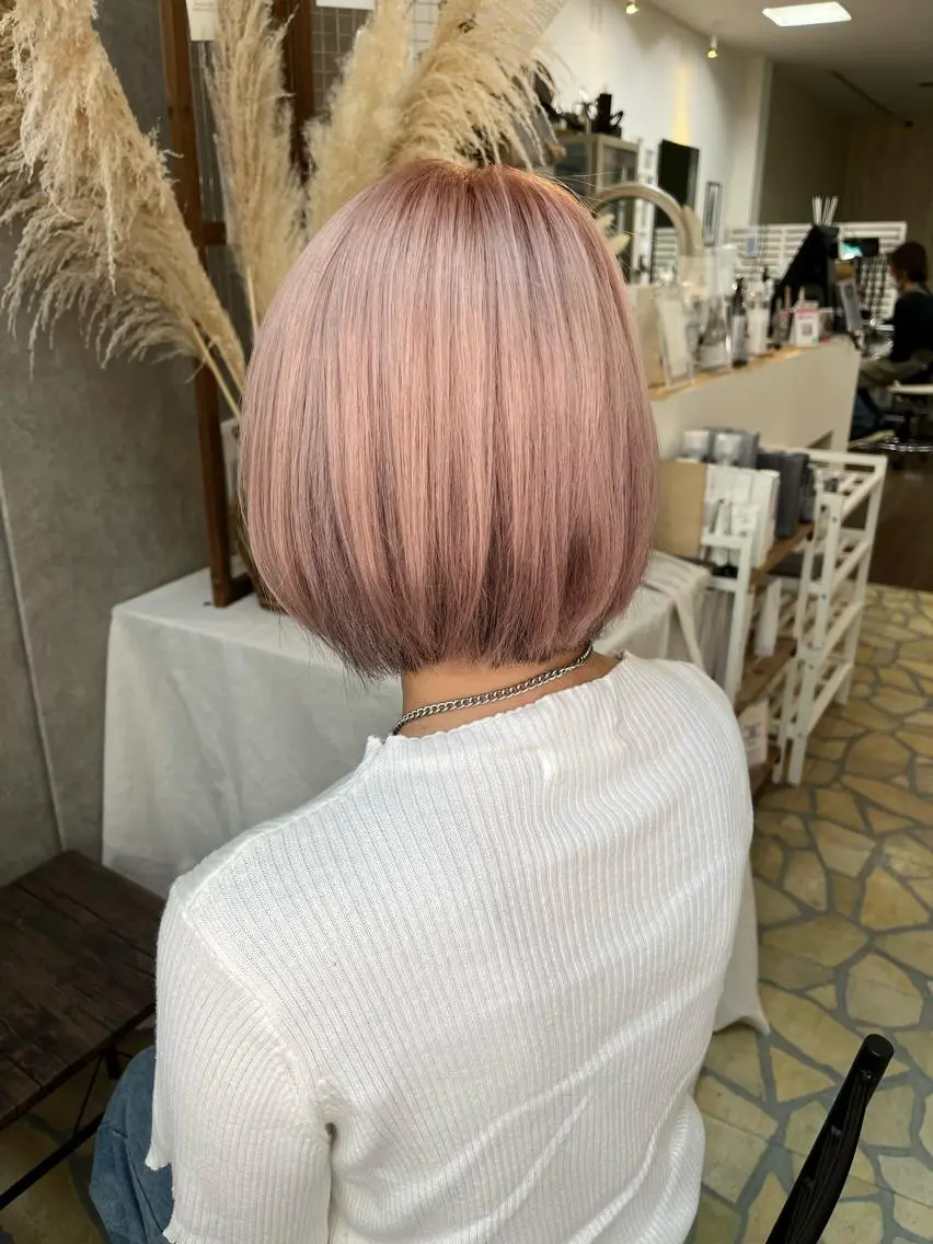 ショート ヘアカラー トリートメント エクステ・髪質改善・ ブリーチ・吉田大介のヘアスタイル