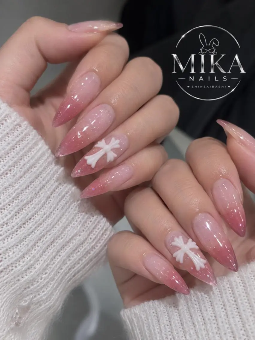 ネイル アートネイル チークネイル ドット フットネイル フレンチネイル ハンドネイル 🌷Luna Mika🌷のネイルデザイン