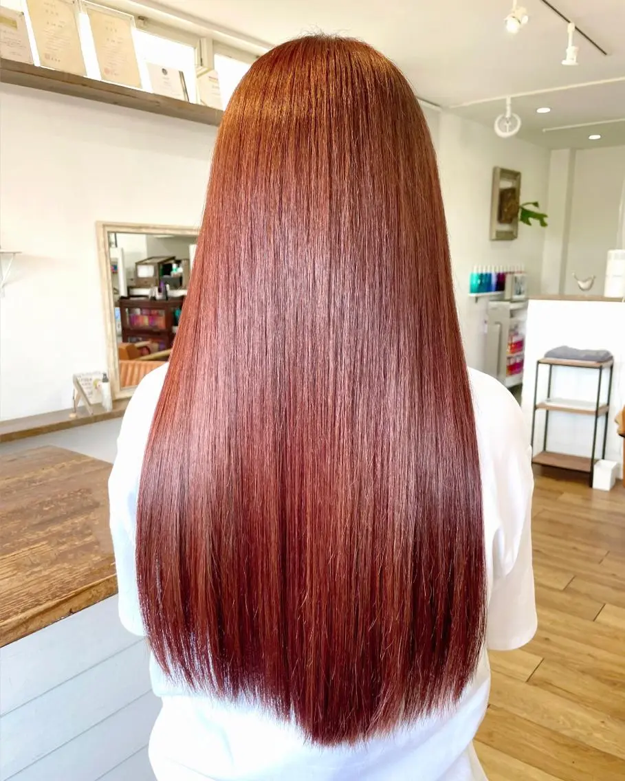 ロング カラー ロング 奥田 誠司のヘアスタイル