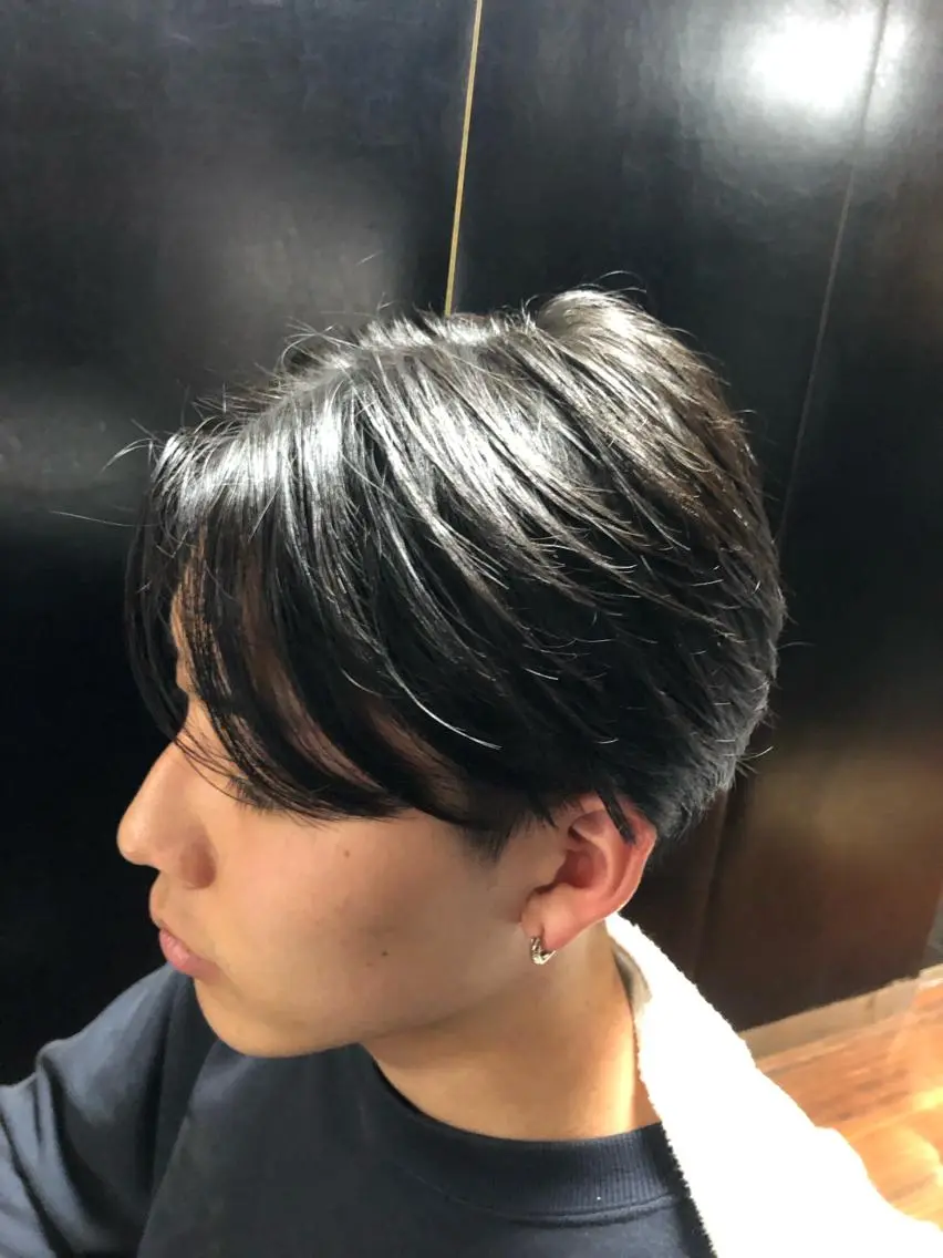 ミディアム 【パーマ指名No1】 浅野空人のヘアスタイル