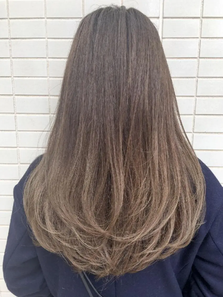 セミロング カラー 髪質改善/レイヤー Chere狭山のヘアスタイル