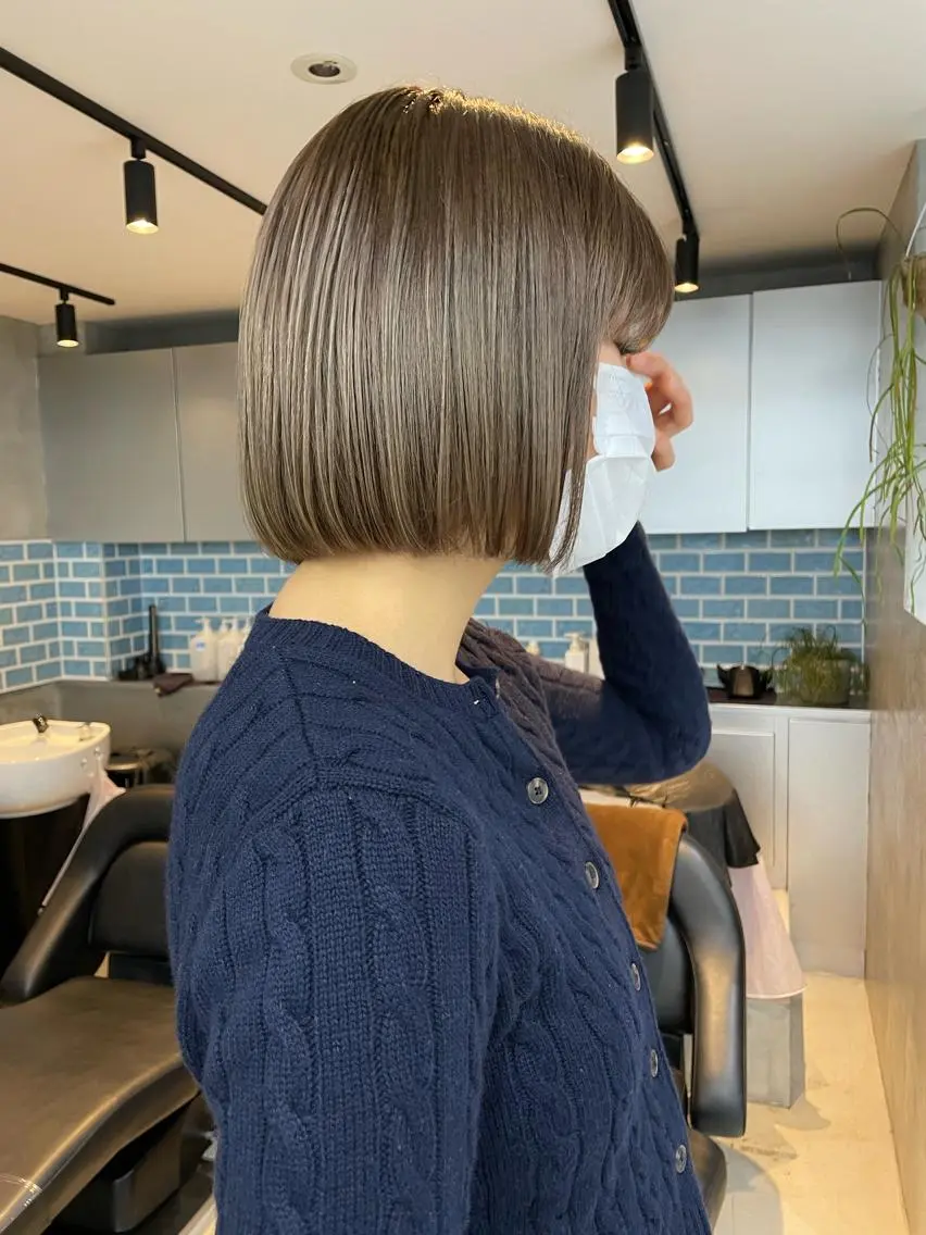 ショート カット トリートメント 👑ボブはお任せ ミヤノ👑のヘアスタイル