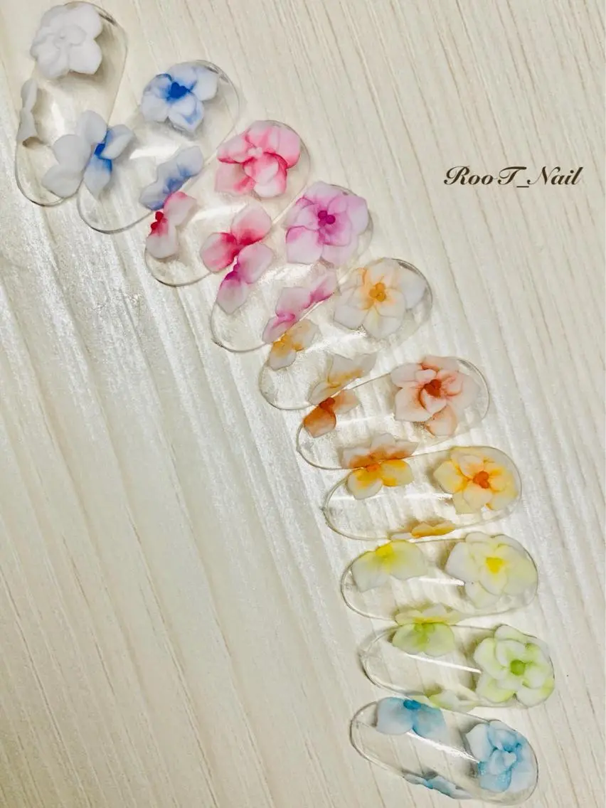 メンズ キッズ ネイル フラワーネイル RooT Nailのネイルデザイン
