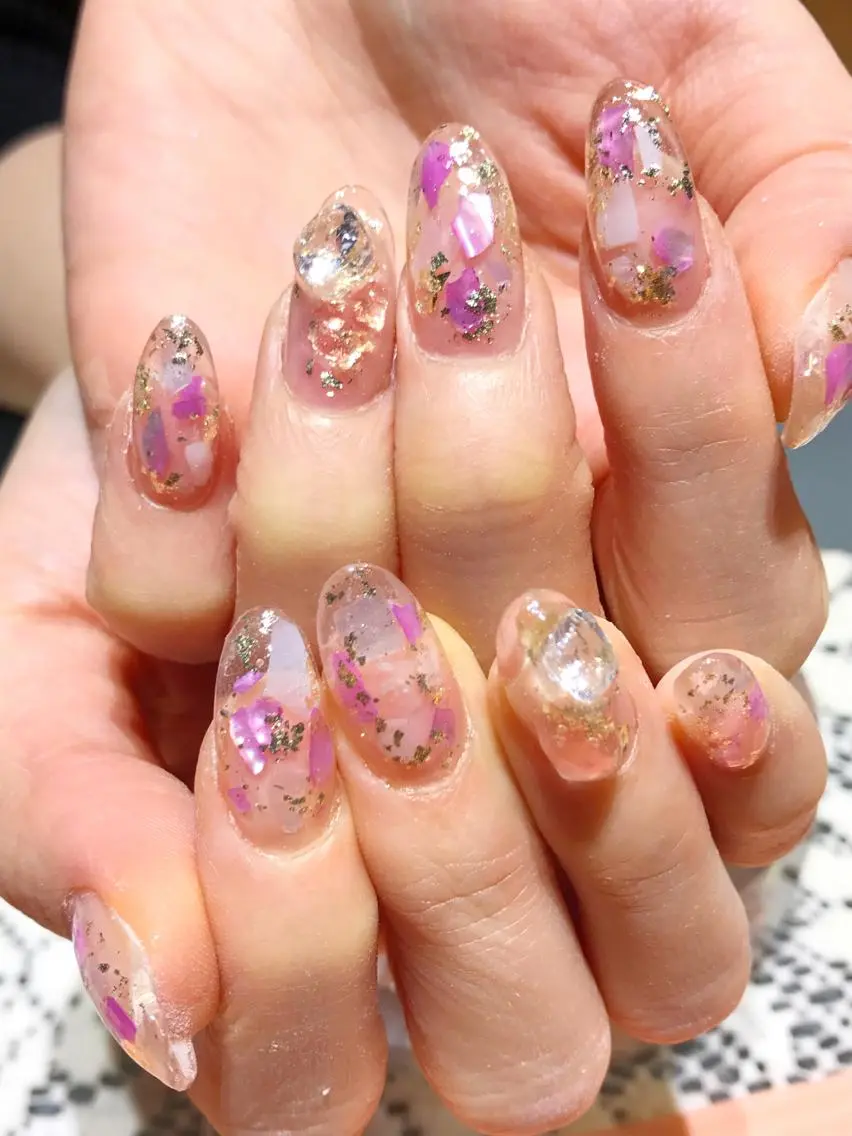 ネイル スカルプネイル YUN 💅のネイルデザイン