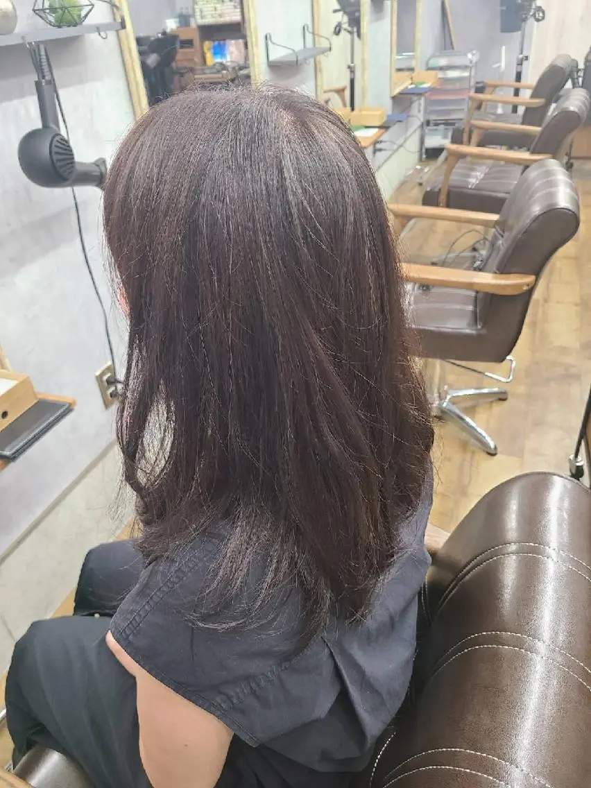 ミディアム ヘアカラー トリートメント Stella Lux ステラ ルークスのヘアスタイル