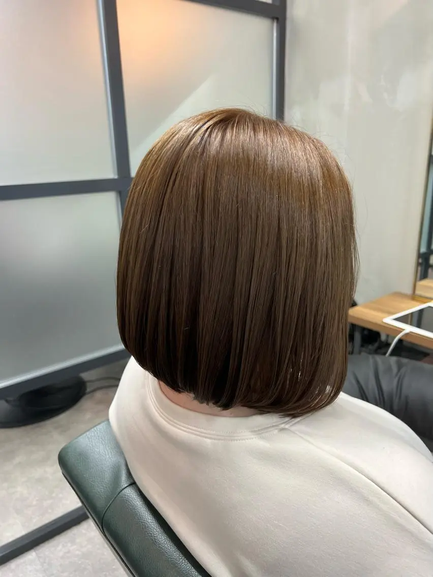 ショート カラー ベージュカラー イルミナカラー S.BROOM SAYAKA⭐︎のヘアスタイル