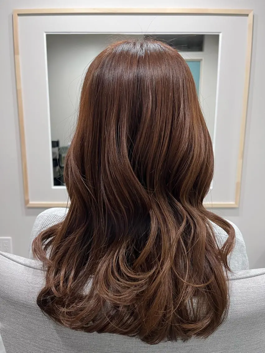 ロング カラー カット ヘアカラー liL  hair サトウリョウタのヘアスタイル