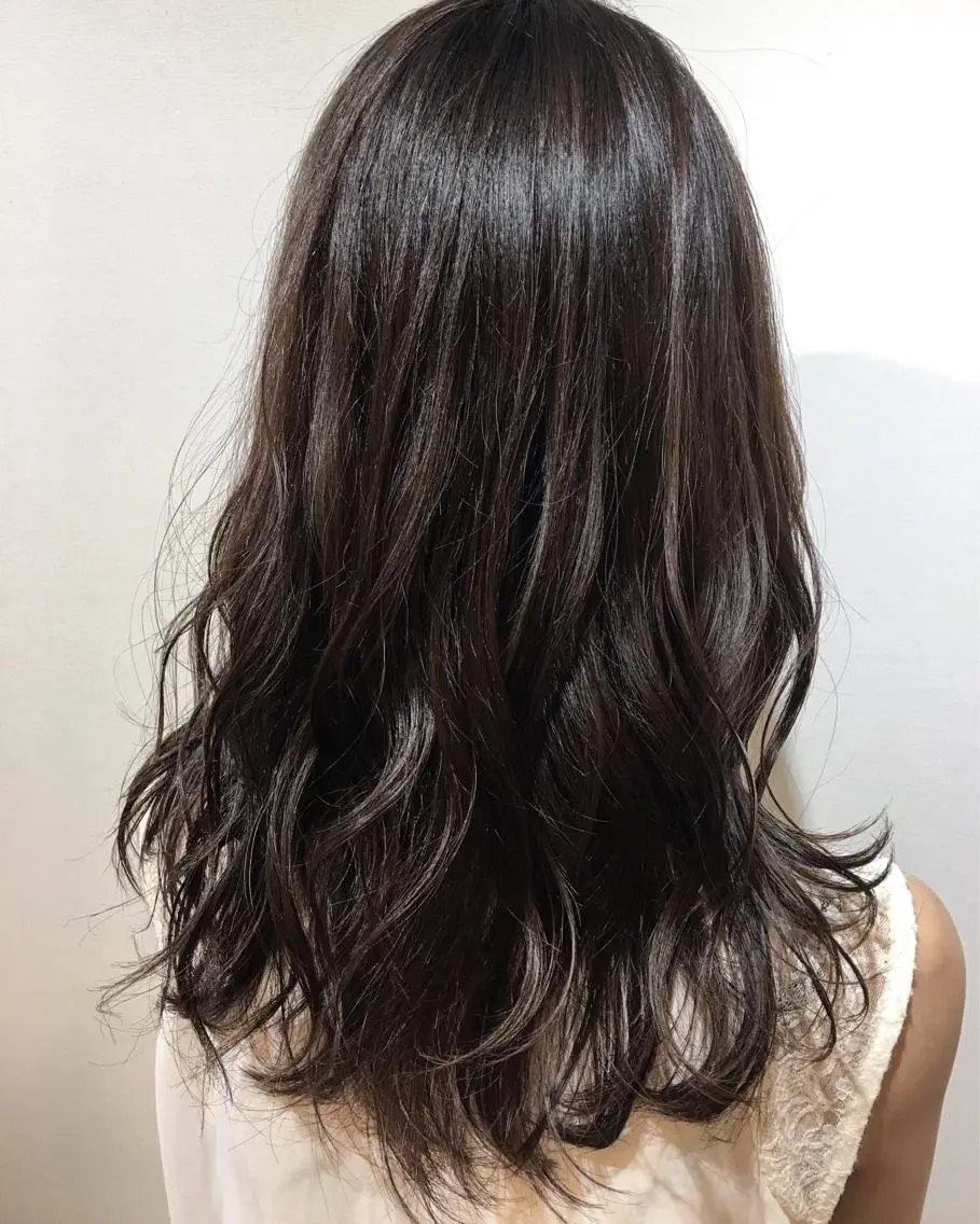ロング カラー box  mico. mutsumiのヘアスタイル