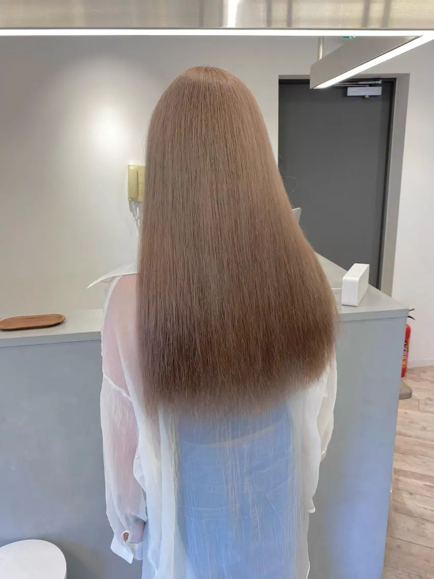 ロング カラー ヘアカラー ハイトーン特化サロン 🍑momo🍑のヘアスタイル