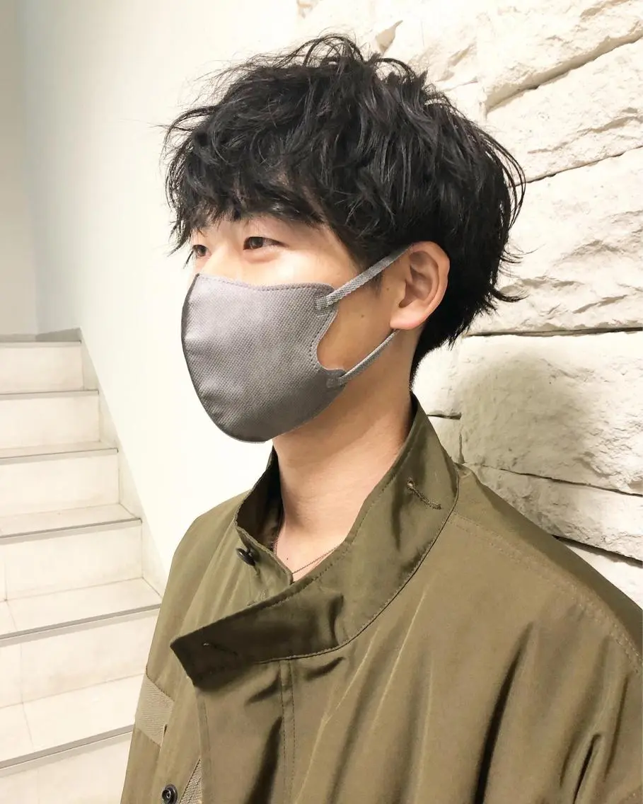 パーマ ヘアアレンジ メンズ カット パーマ トリートメント ヘアセット メンズ特化✂️栗原 侑也のヘアスタイル