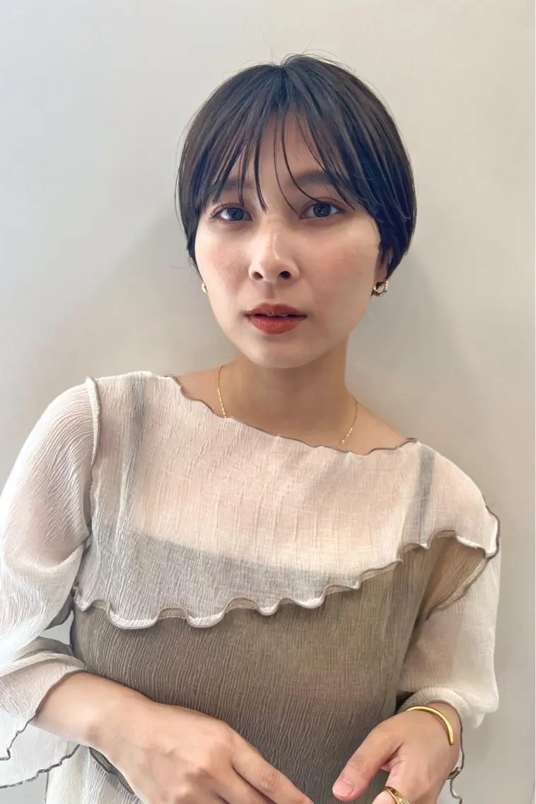 ショート ✨ミニモ指名奈良1位 ✨濱崎のヘアスタイル