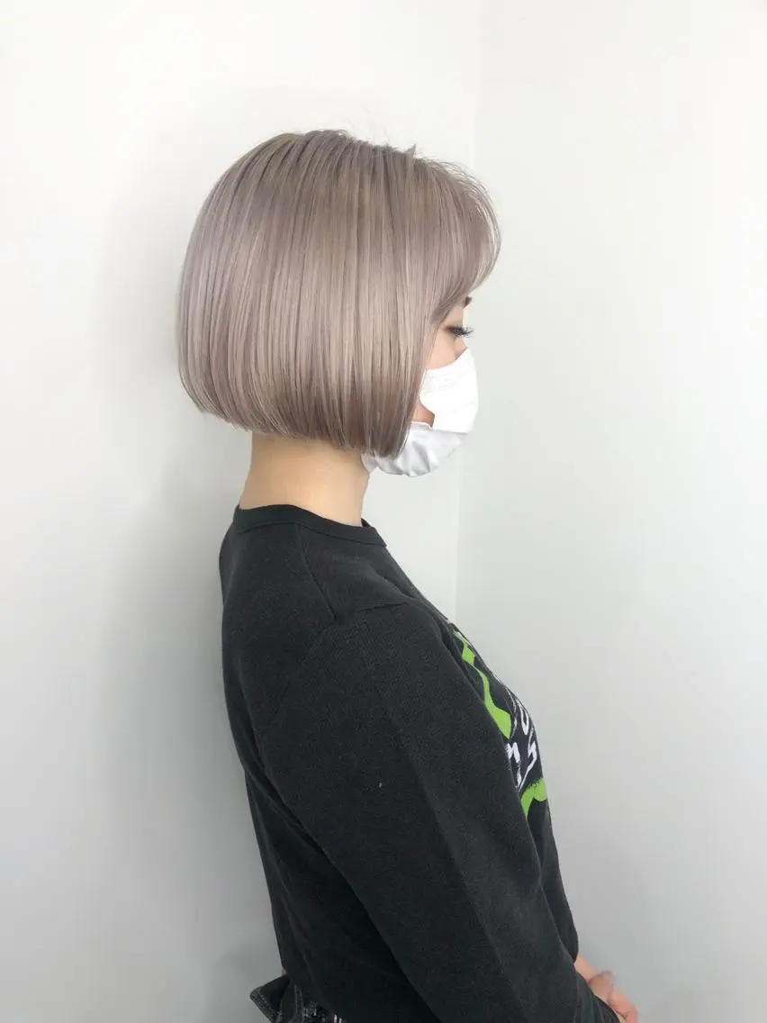 ショート ☕️ベージュカラー 内藤光哉☕️のヘアスタイル