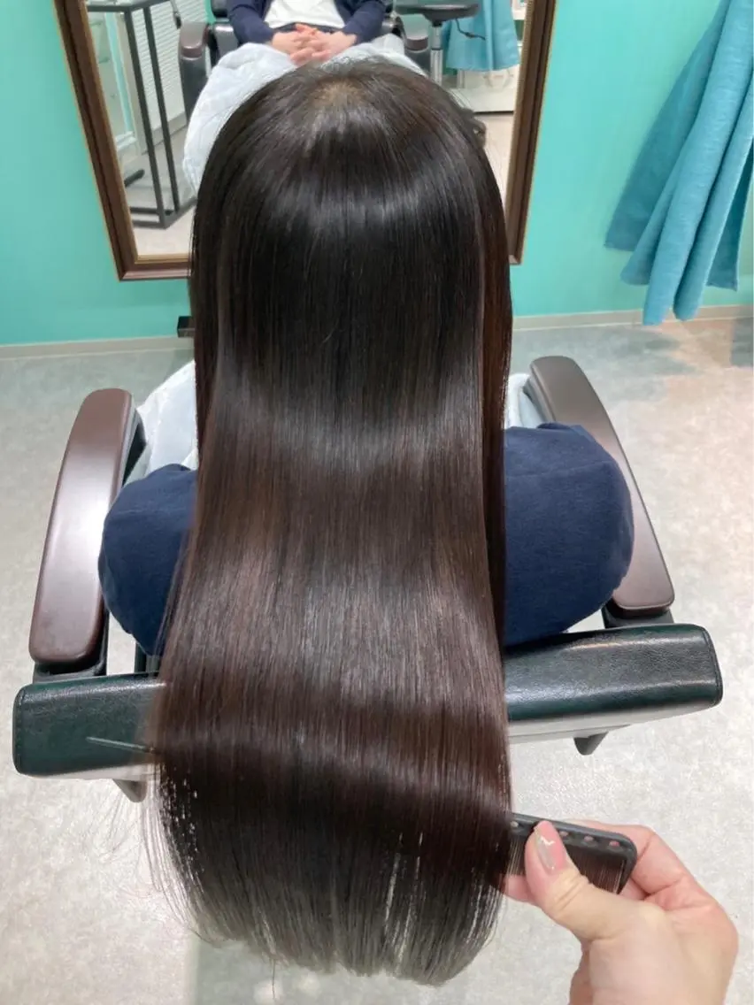 ロング 髪質改善 トリートメント 【髪質改善】大川 倖平のヘアスタイル