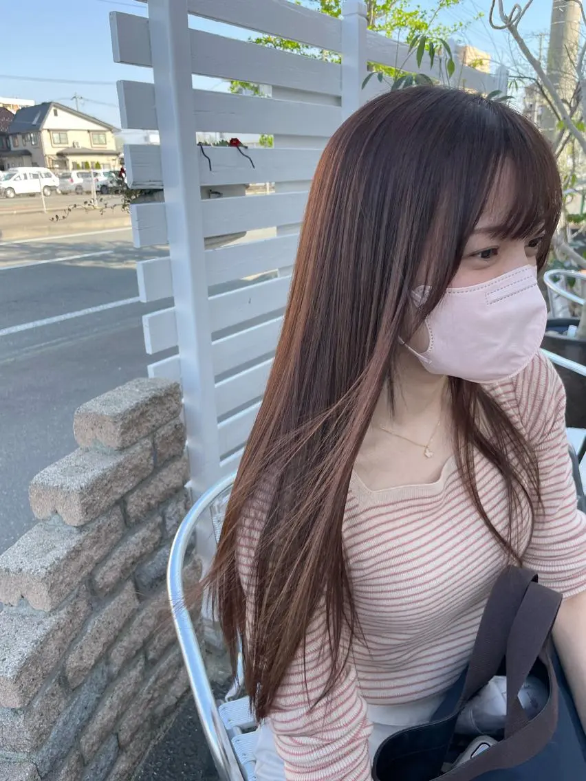 ロング カラー カット ヘアカラー パーマ 縮毛矯正 トリートメント ヘッドスパ コレットヘアー 田中アヤノのヘアスタイル