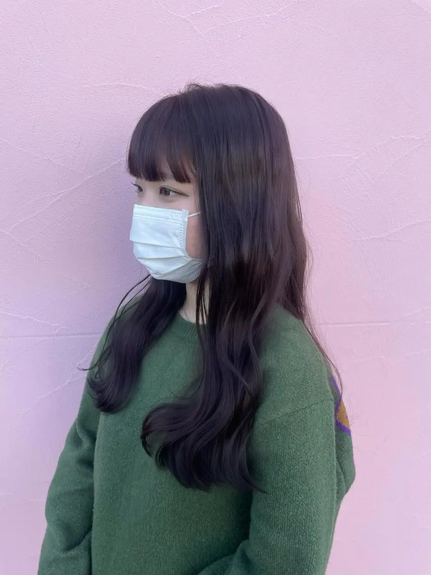 カラー ブリーチ/韓国 ひなたのヘアスタイル