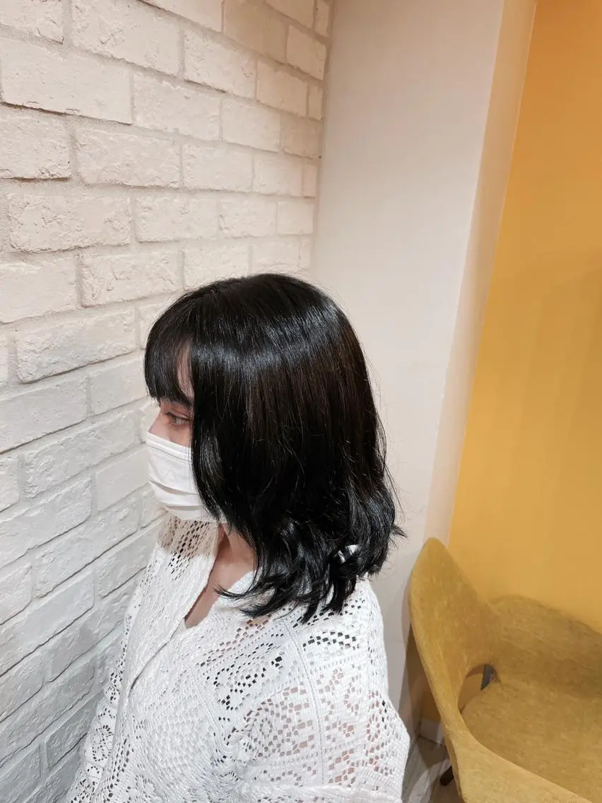 ミディアム ❄️薄 仁❄️のヘアスタイル