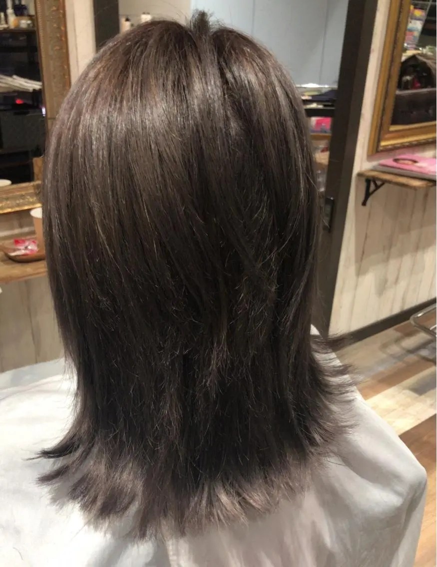 カラー カット ヘアカラー トリートメント 山崎 晃治のヘアスタイル