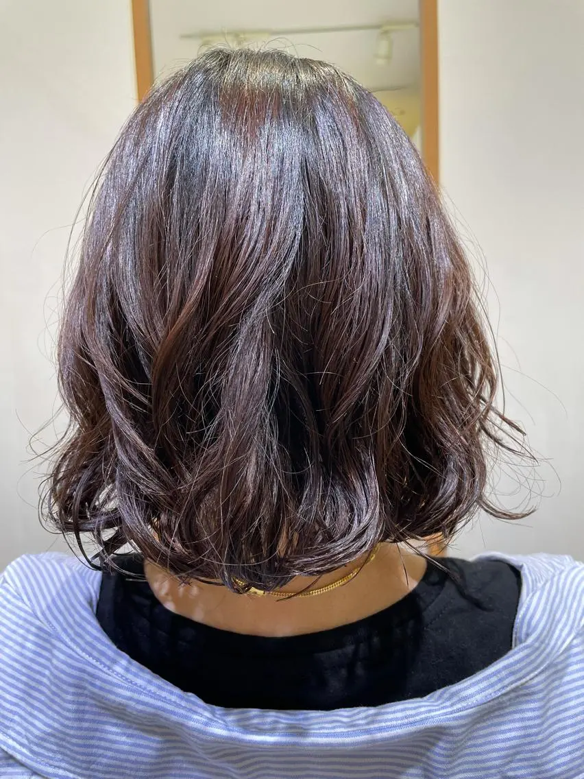 パーマ パーマ ☁️ボブパーマ/ 咲良🪄のヘアスタイル