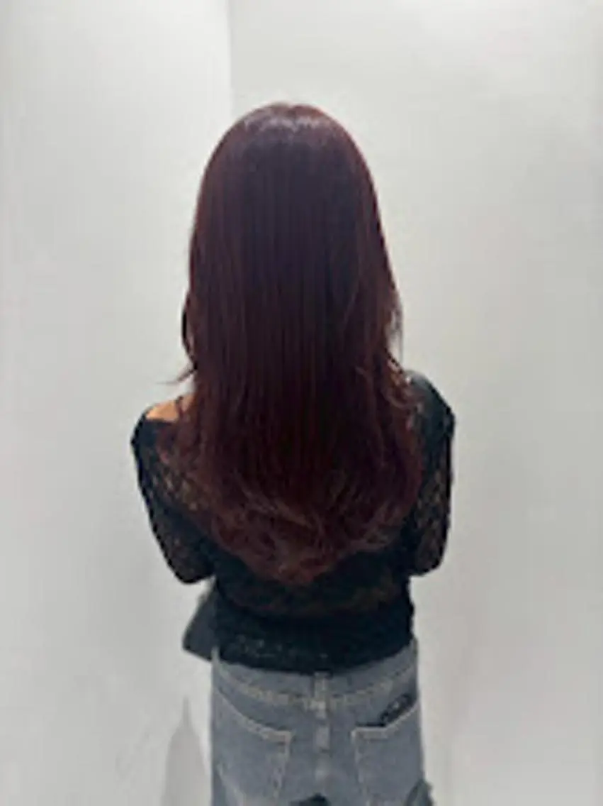 カラー 🪞official FRUITS渋谷🩰のヘアスタイル