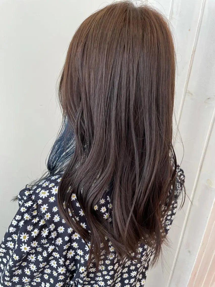 セミロング カラー 辻堂メンズ特化 YU-YAのヘアスタイル
