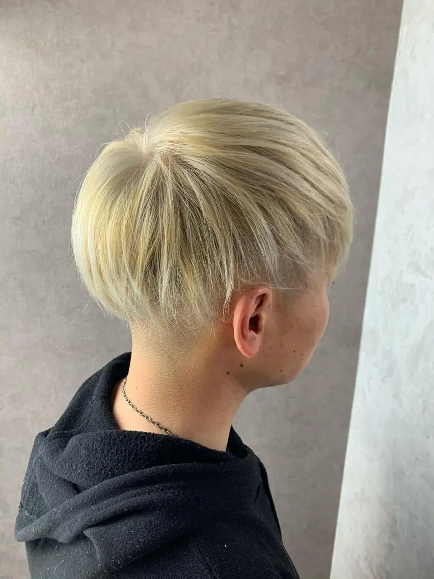 ショート メンズ メンズブリーチ メンズ専門 中島俊【朝霞】のヘアスタイル