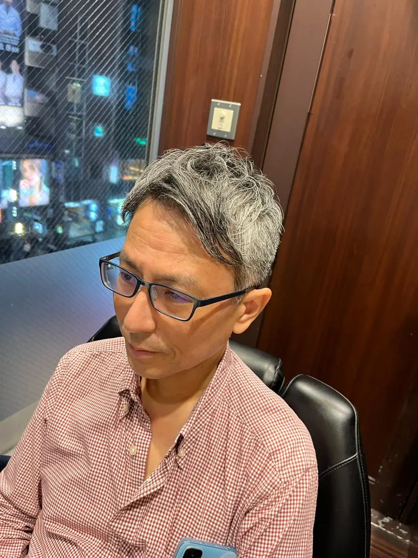 ショート メンズ 刈り上げ ショートヘア 工藤 千織のヘアスタイル