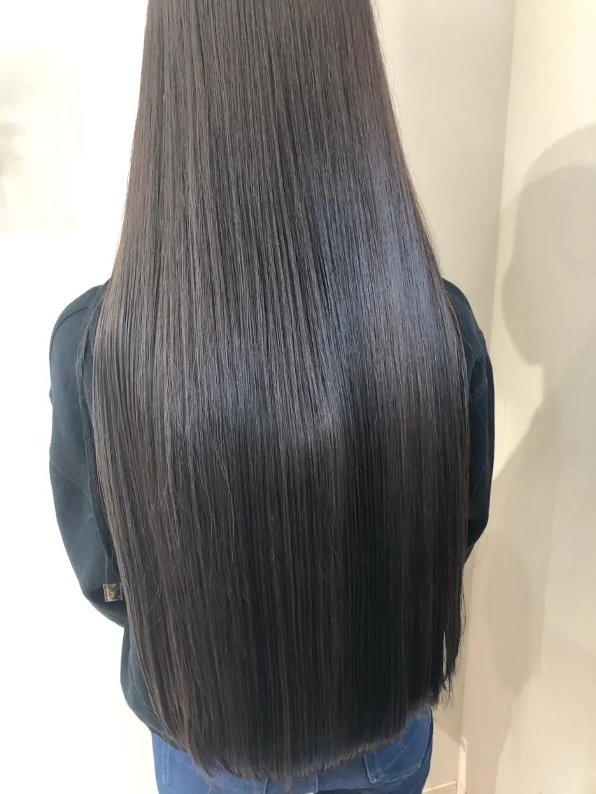 ロング トリートメント カット ヘアカラー トリートメント 北崎 えりのヘアスタイル