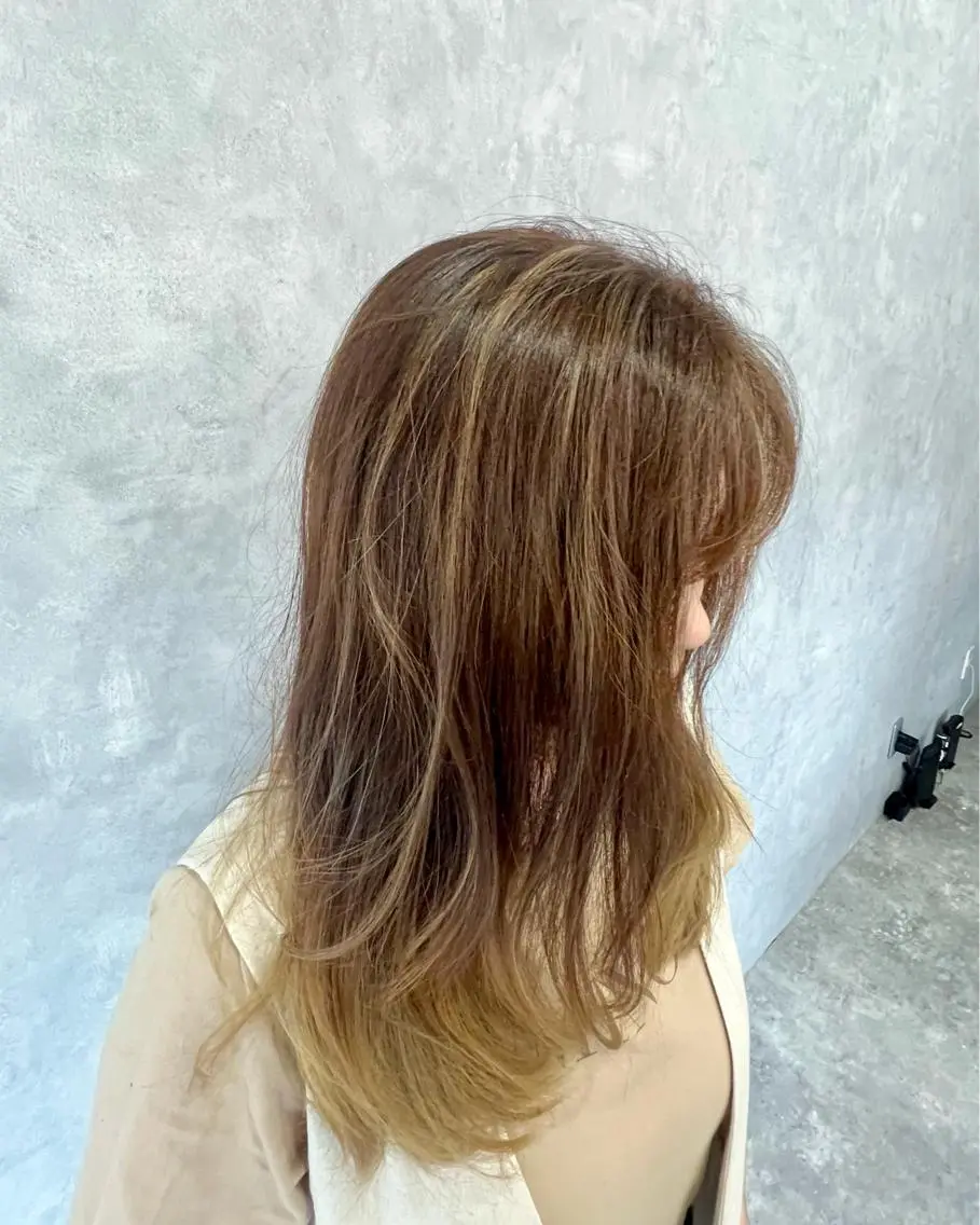 セミロング 山本 智也のヘアスタイル