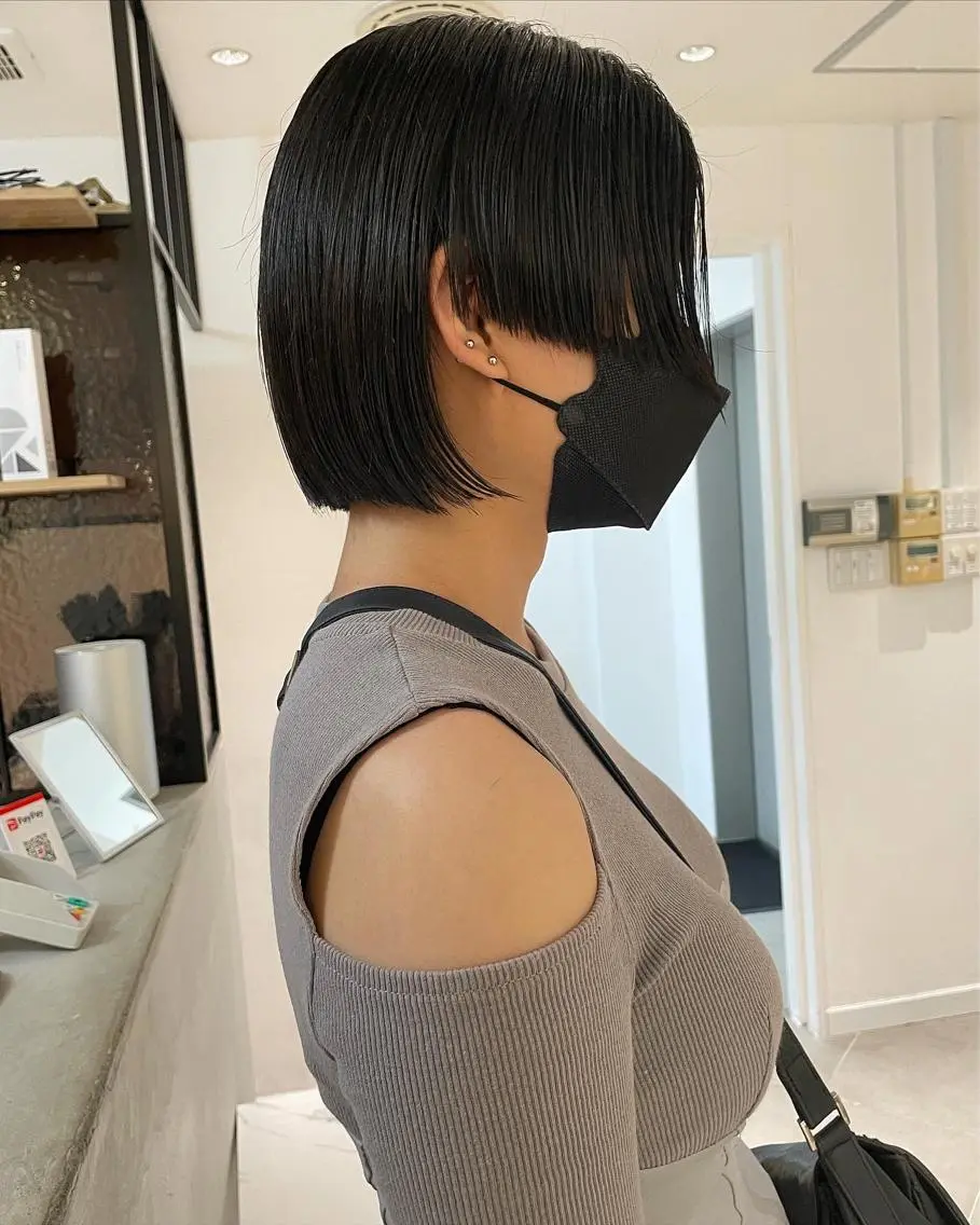ショート ショートヘア カット トリートメント 村上雅人 ナチュラルモードのヘアスタイル